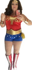 Classic Wonder Woman Full Costume Set Women s Medium
