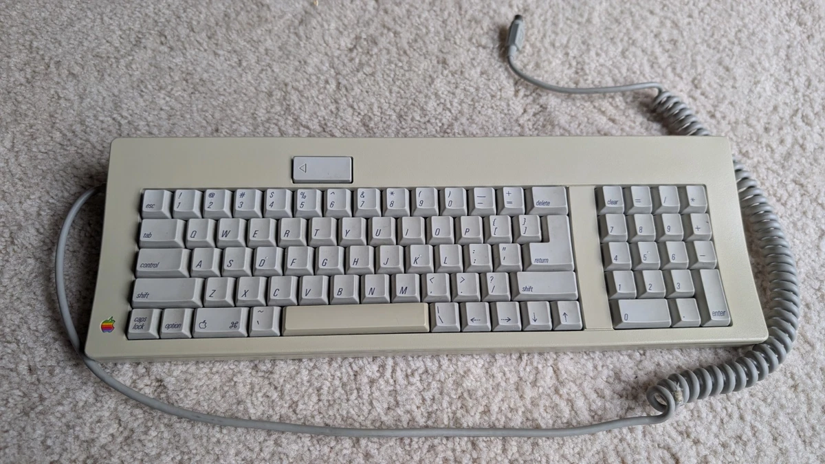 Apple Keyboard 純正マウス付き Made in USA ビンテージ Apple Vintage Computer Keyboards for sale - eBay