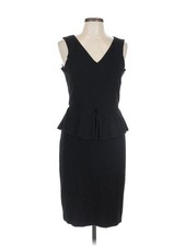 Ganni Women Black Cocktail Dress L