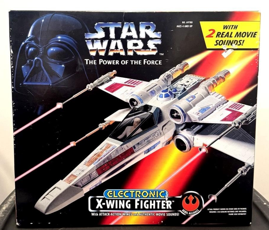 Kenner Power of The Force Star Wars X-Wing Fighter Jet for sale