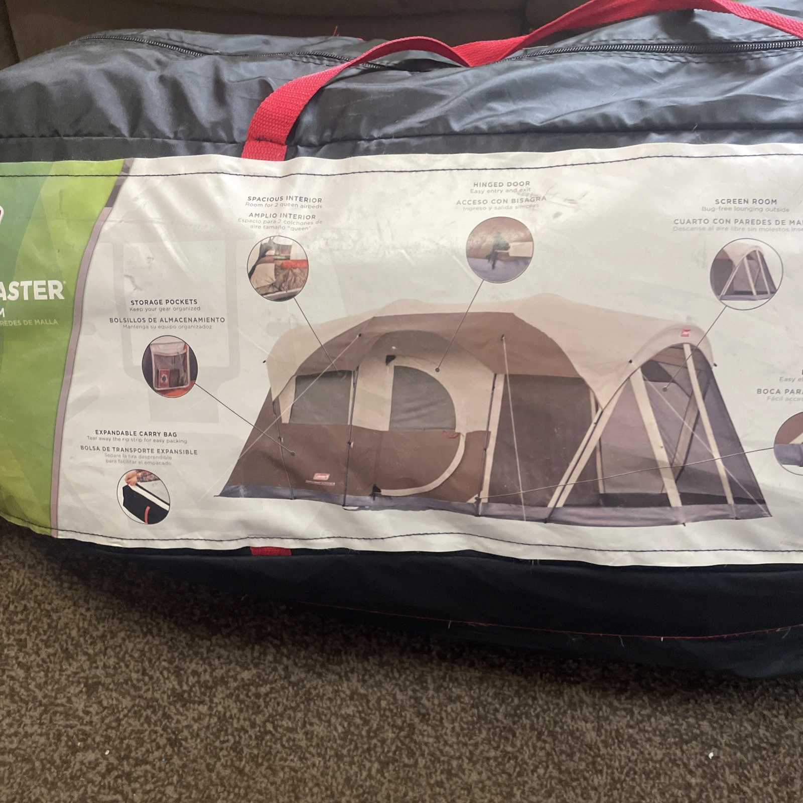 Coleman Weathermaster Screened 6 Tent
