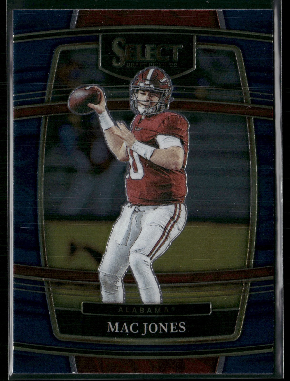 2022 Panini Select Draft Picks - Concourse Mac Jones #42 Blue