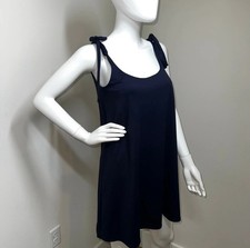 SUSANA MONACO TIE STRAP FLAIR DRESS, NEW, S