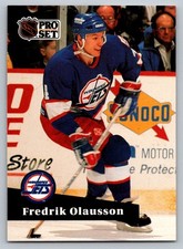 1991-92 Pro Set #264 Fredrik Olausson