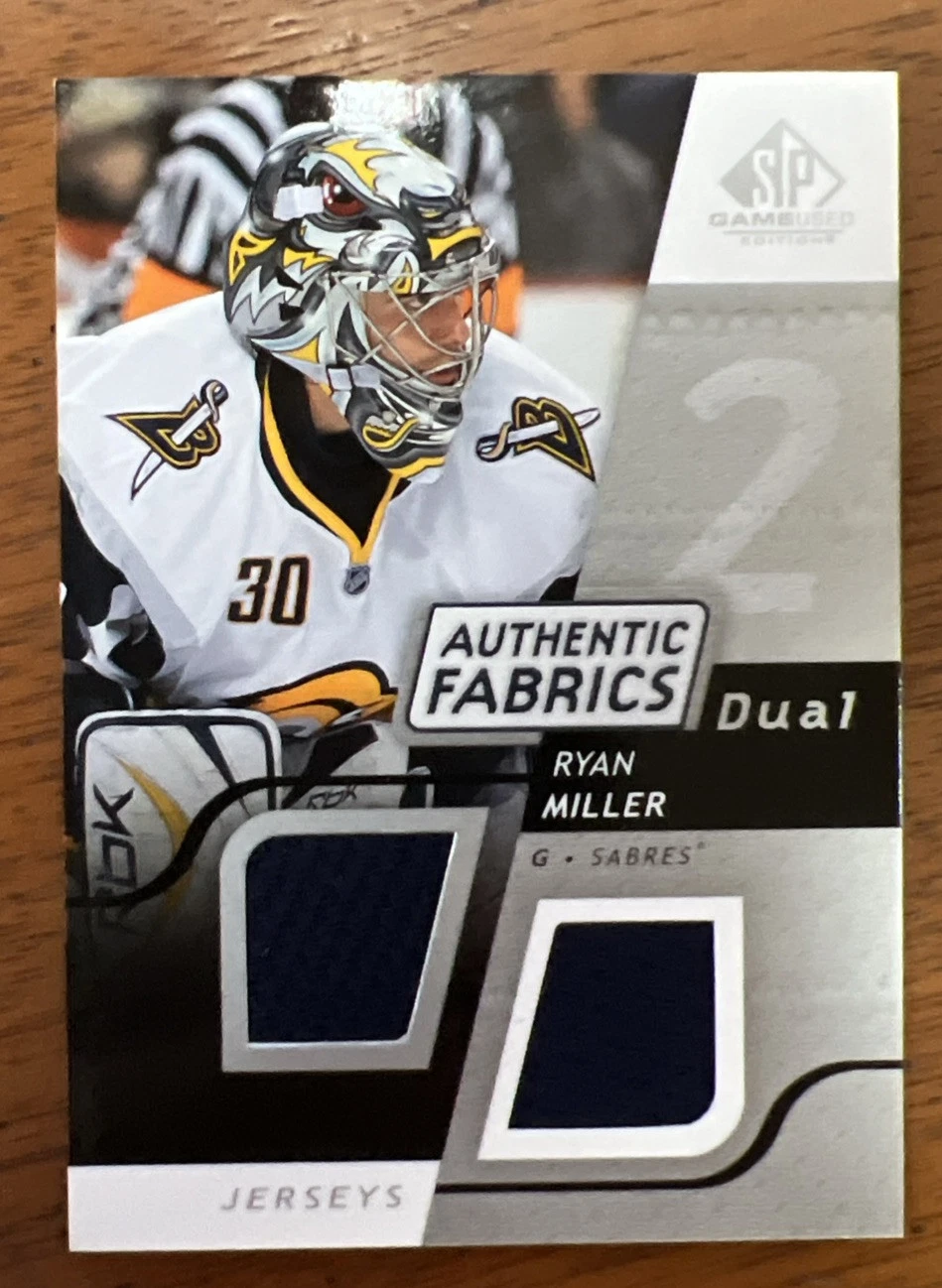 Ryan Miller trading card