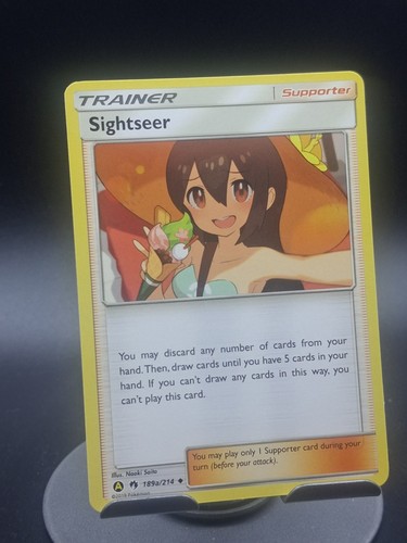 Sightseer 189a/214 Rare 2019 released Alternate art promos English non-HoloFoil