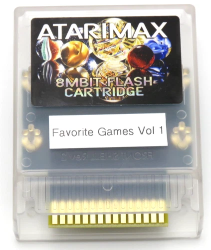 Atarimax 800XL 8mbit Flash Cartridge 51 Atari Games NTSC Vol 1
