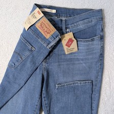NEW Levi's Women's Mid-Rise Tummy Slimming 311 Shaping Skinny Ankle Jeans SZ 32