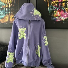 Named Collective Zip Up Gamer Hoodie - Purple Size Medium / Large