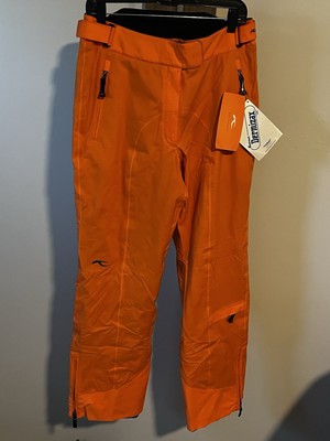 NWT KJUS Ladies Formula Ski Pants Women's Size Large US 8  10 Orange 30  Waist