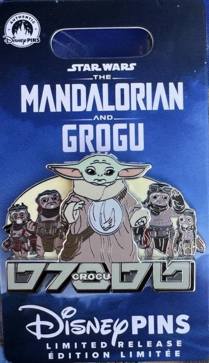 2026 Disney Parks Pin The Mandalorian And Grogu Babu Frik Anzellans LR