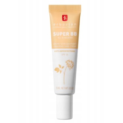 ERBORIAN - SUPER BB Cream mit Ginseng, NUDE, 15ml