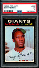 1971 TOPPS OPC O PEE CHEE MLB BASEBALL #295 Bobby Bonds PSA 5 EX Giants Card