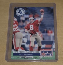 Steve Young 1992 Pro Set #5 San Francisco 49ers HOF QB Legend