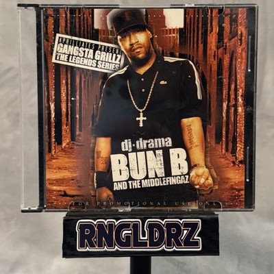 DJ Drama ft Bun B & The Middlefingaz - Gangsta Grillz Legends Series Mixtape CD
