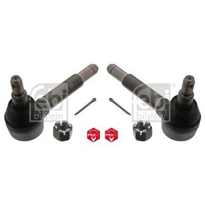 FEBI BILSTEIN Set Spurstangenkopf links rechts Vorderachse für Mitsubishi Canter