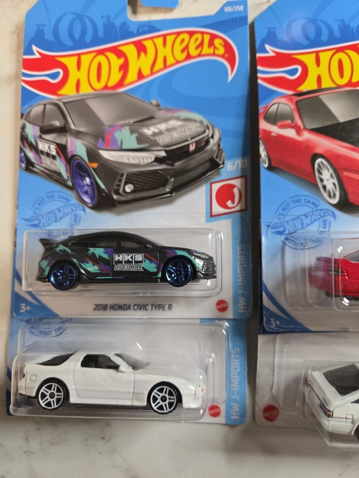 Hot Wheels|Civic Type R|Honda Prelude|Mazda|Toyota|Rellenadoras perfectas 🎅 Foto 2 de 4