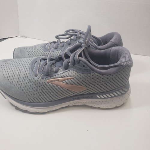 BROOKS Women's "Adrenaline GTS 20" Grey Blue Running Shoes Size 7.5 B - Picture 2 of 15