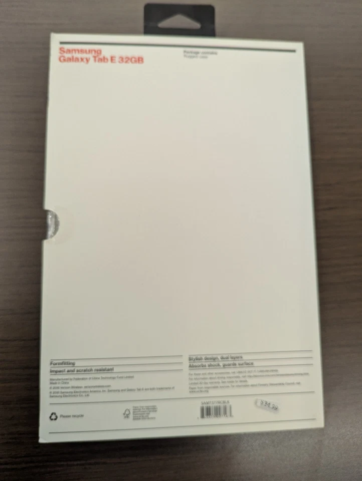 Verizon Rugged Cover fits Samsung Galaxy Tab E 8.0" SAMT377RCBLK - Image 4 of 4