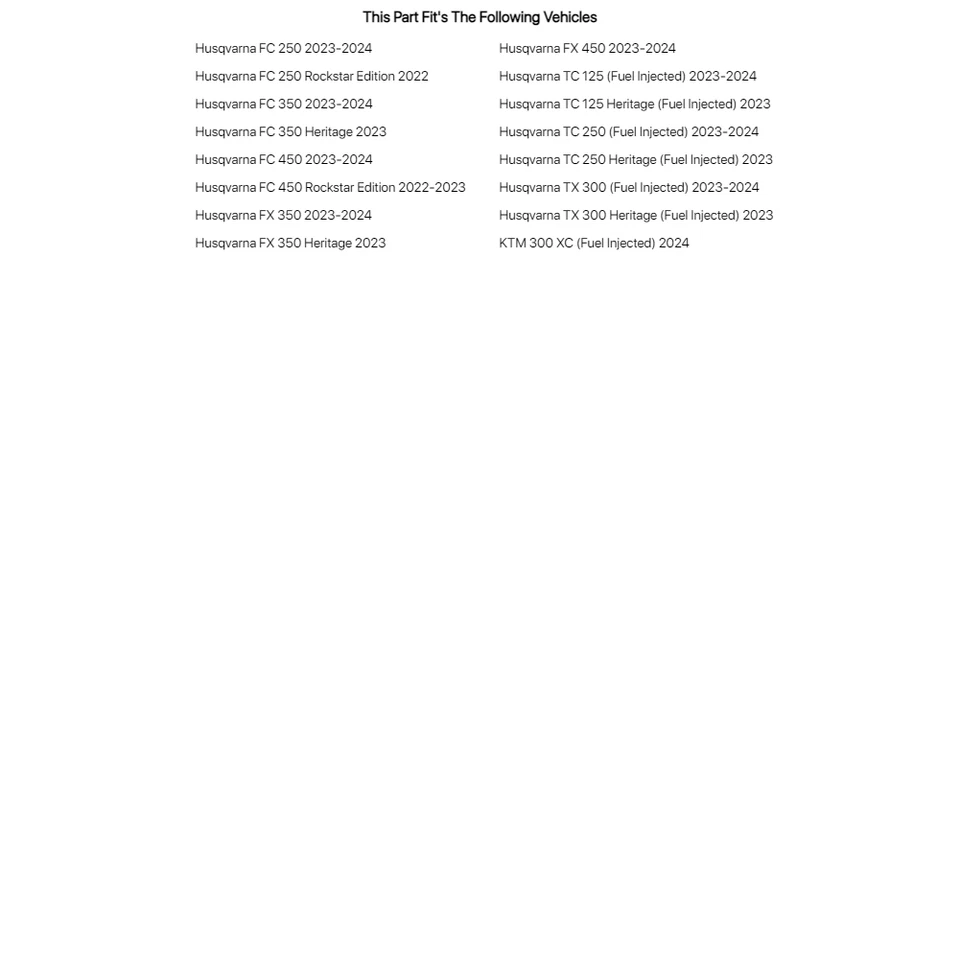 Works Connection Pro Launch Start Device For Husqvarna TC 125 (Fuel Injected) — 第 2/2 张图片