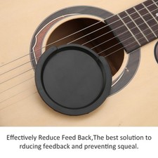 Guitar Soundhole Cover Sound Hole Silicone Feedback Reducer For Acoustic/Ele FFG