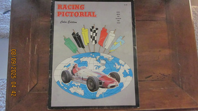VINTAGE 1964 RACING PICTORIAL MAGAZINE COLOR EDITION
