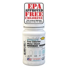 INDUSTRIAL TEST SYSTEMS 481026 Test,0 to 6 ppm EPA Free Chl,PK50 3UEH2