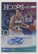 2019-20 Panini NBA Hoops Premium Stock Ink Raef LaFrentz #HI-RAE Auto 09bq