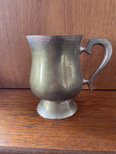 VTG Brass Prince Charles & Lady Diana Spencer Wedding Cup Mug Chalice 1981 Error - Picture 4 of 8