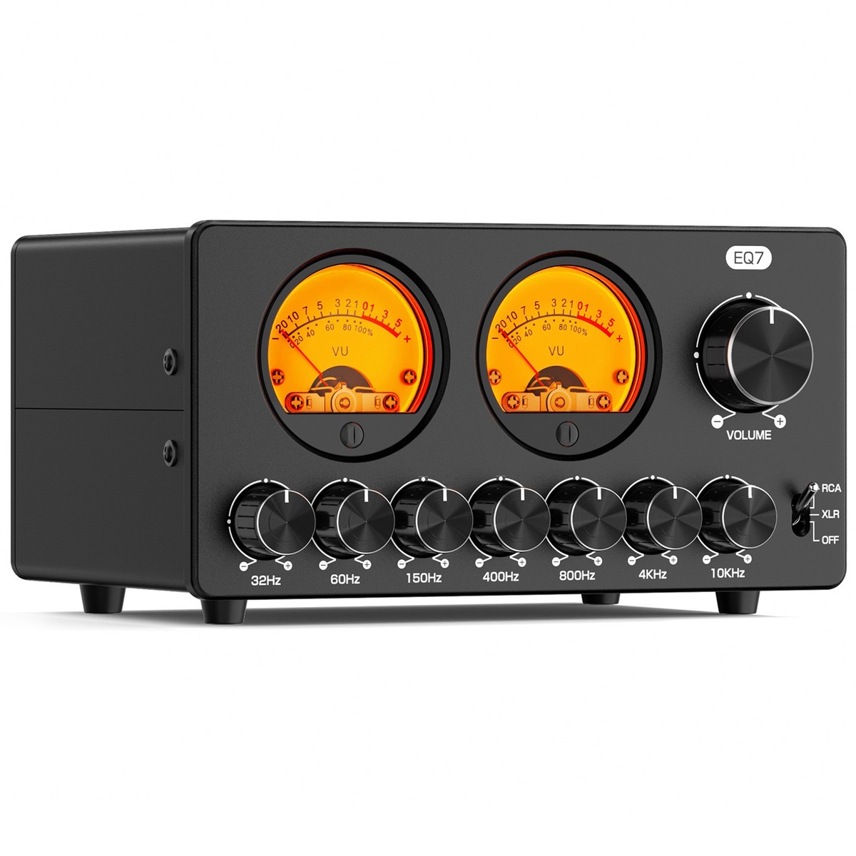 Douk Audio EQ7 7-Band Equalizer w/ RCA-to-XLR True Balanced