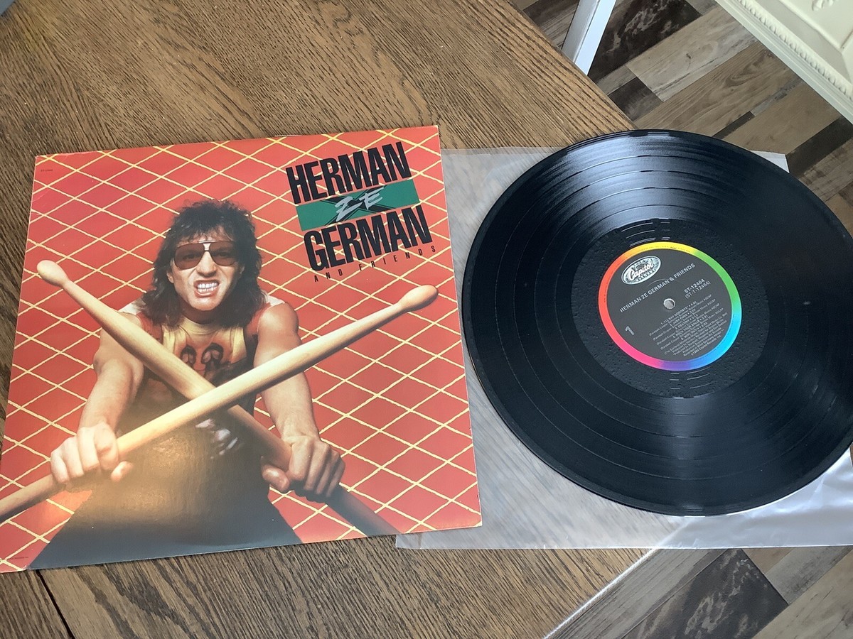 Herman Ze German ‎– Herman Ze German & Friends LP 1986 Capitol