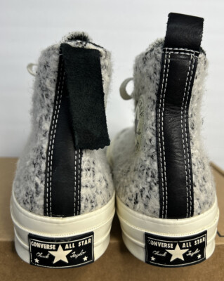 Converse Chuck Taylor 70 Hi Boucle Wool Wh/Blk/Egret 166132C  display picture 2
