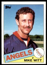 1985 Topps #309 Mike Witt gi0rxf