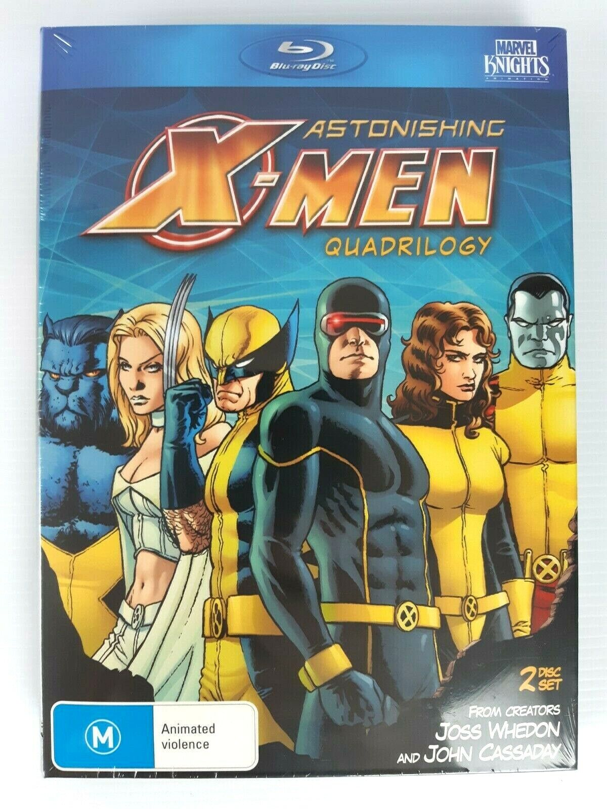 Astonishing X-men Quadrilogy Blu-ray 2013 Animated Series 24 Episodes | eBay