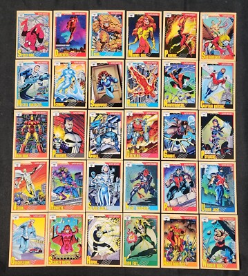 Marvel Universe Cards Series 2 Complete Set #1-162 1991 | eBay
