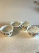 pyrex 1980’s Harvest Wheat Coffee Cups 