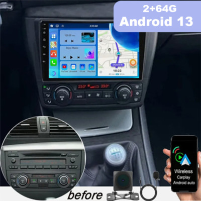 2+64G Android 13 For Bmw 1 Series E88 E82 E81 E87 08-12 Car Stereo Radio Carplay