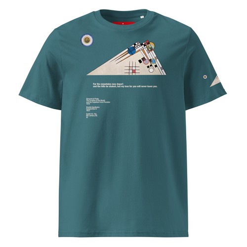 Men’s Organic Cotton T-Shirt – Valentine's Day – Constant Love – MESSIER 44. - Picture 18 of 19
