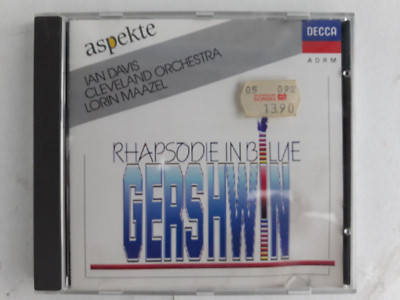 CD DECCA Rhapsodie in blue, George Gershwin, aspekte, Cleveland Orchestra