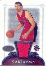 2006-07 Bowman Sterling Jorge Garbajosa Jersey Card