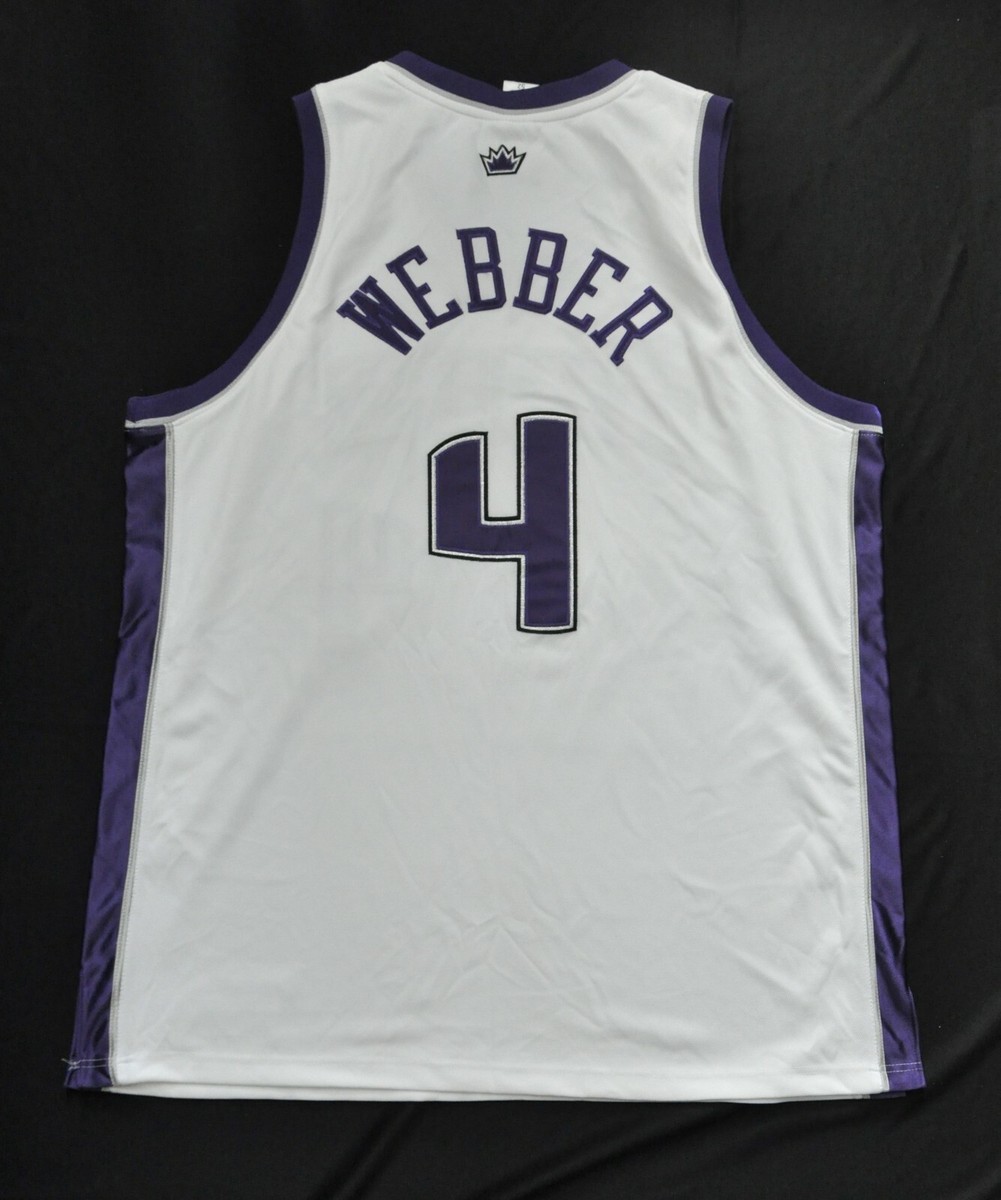 Chris Webber Sacramento Kings Reebok Jersey Authentic White