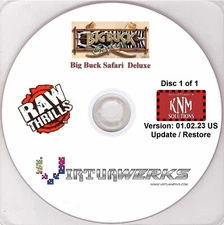 Raw Thrills Big Buck Hunter Safari Deluxe Ver: 01.02.23 Recovery Disk