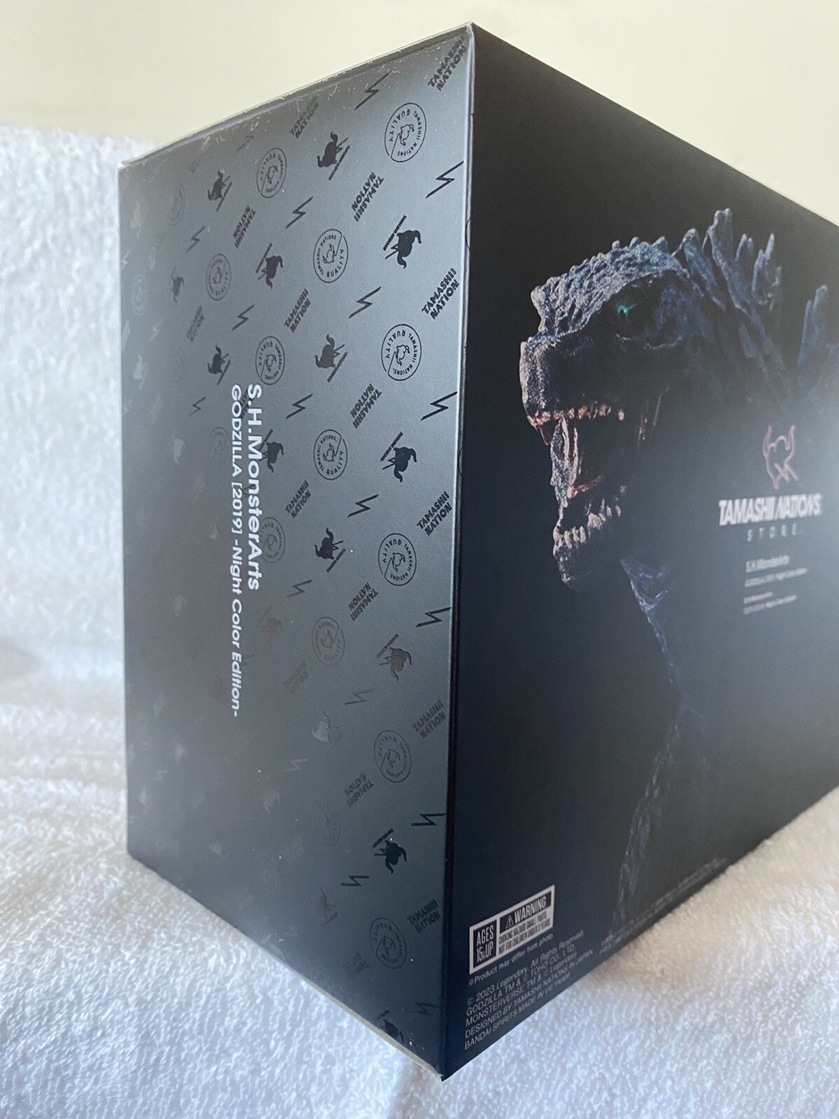 TAMASHII NATION S.H.MonsterArts Godzilla (2019) Night Color Edition eBay