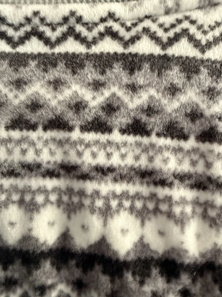 Conjunto de pijama polar Nautica para mujer XS negro gris blanco pantalones para dormir suaves Foto 4 de 4