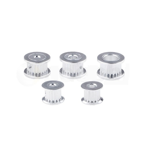 GT2 6mm Timing Belt Smooth Tooth Idler Drive Pulley 20-80 Tooth Bore 3mm-15mm - Picture 2 of 7