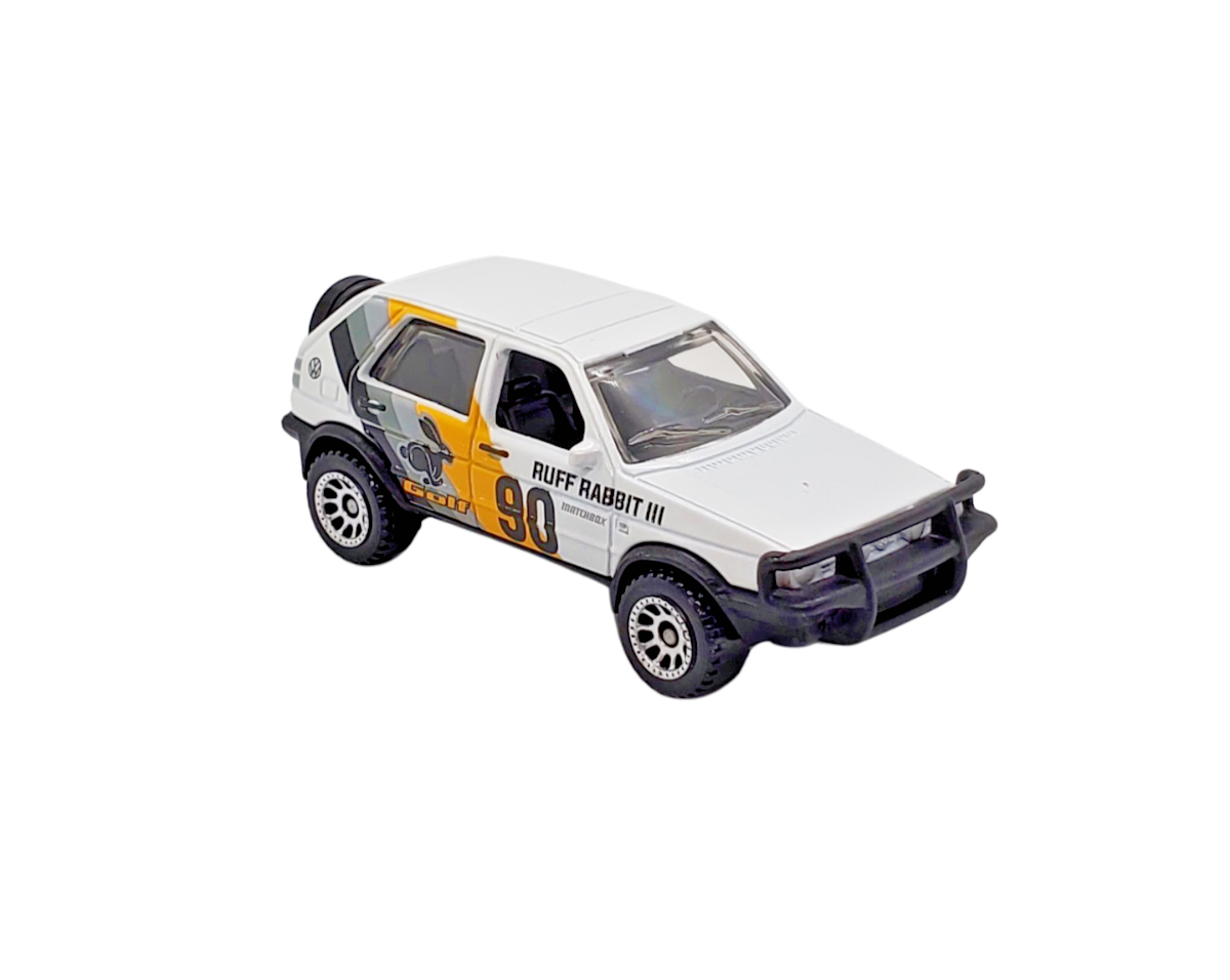 2024 Matchbox '90 Volkswagen Golf Country - White - MBX Retro