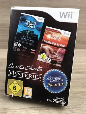 Nintendo Wii Spiel   Agatha Christie Mysteries: Das Böse + Und dann gabs... #M55