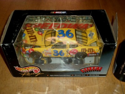 NASCAR ] (#36) M&M's STOCK CAR, DIE CAST METAL FACTORY BUILT TOY