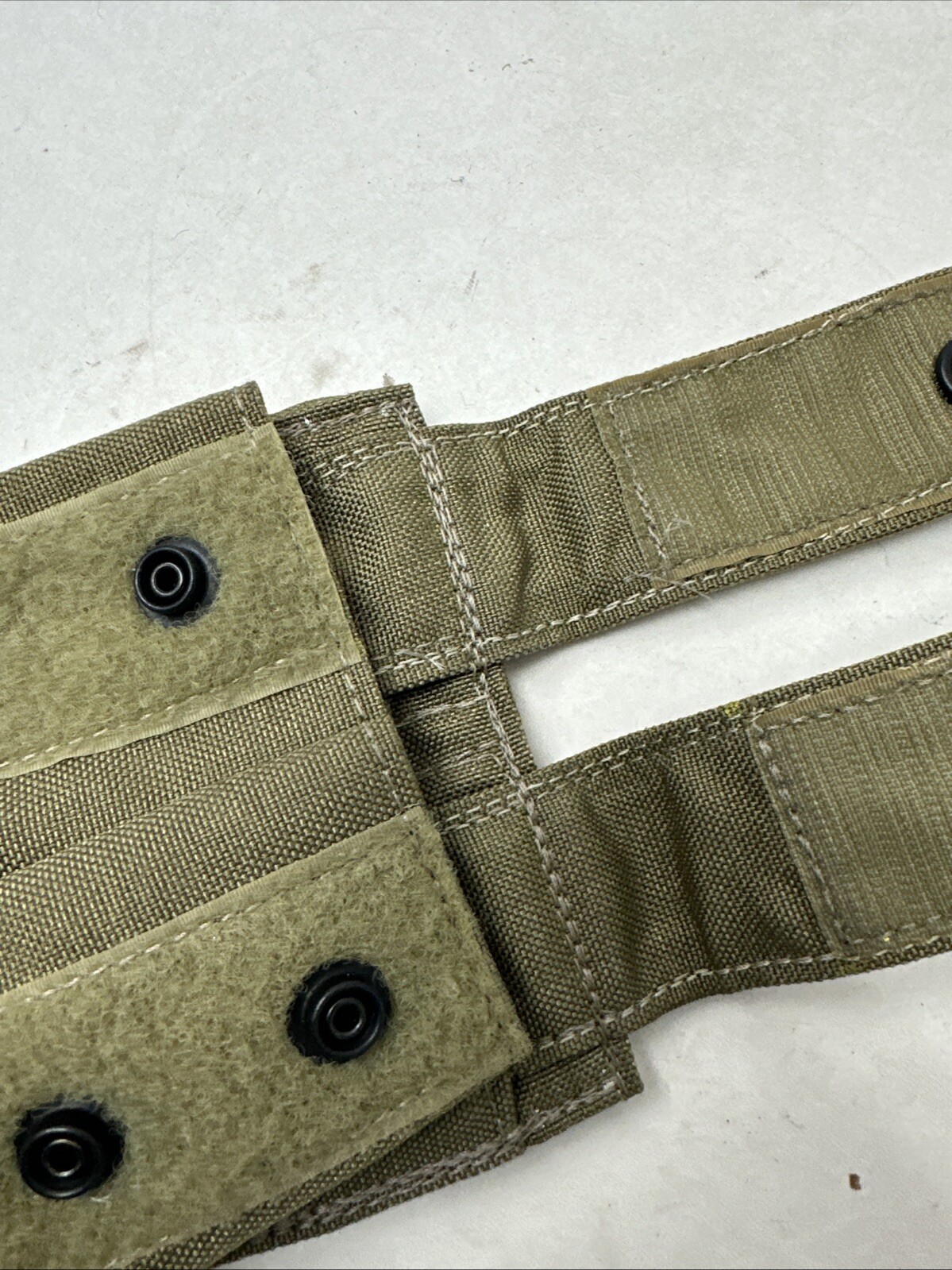 Eagle Allied Industries MLCS Double 40mm Grenade Pouch White Stitches DEVGRU