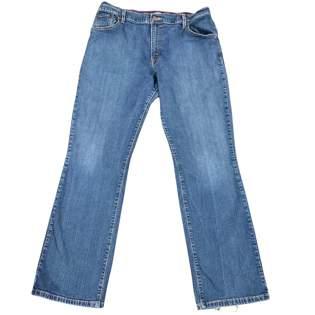 Levis 550 Relaxed Fit Bootcut Jeans Womens sz 14 (33x31) Blue
